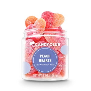 Candy Club Peach Hearts